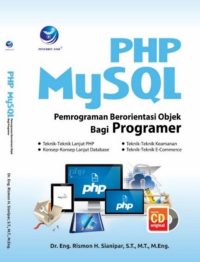 PHP Mysql Pemrograman Berorientasi Objek Bagi Programer+cd
