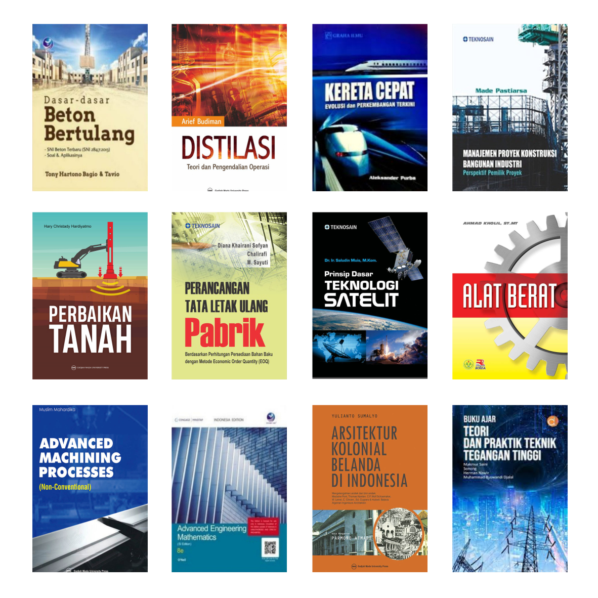 contoh buku-buku teknik