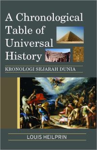 A Chronological Table Of Universal History, Kronologi Sejarah Dunia