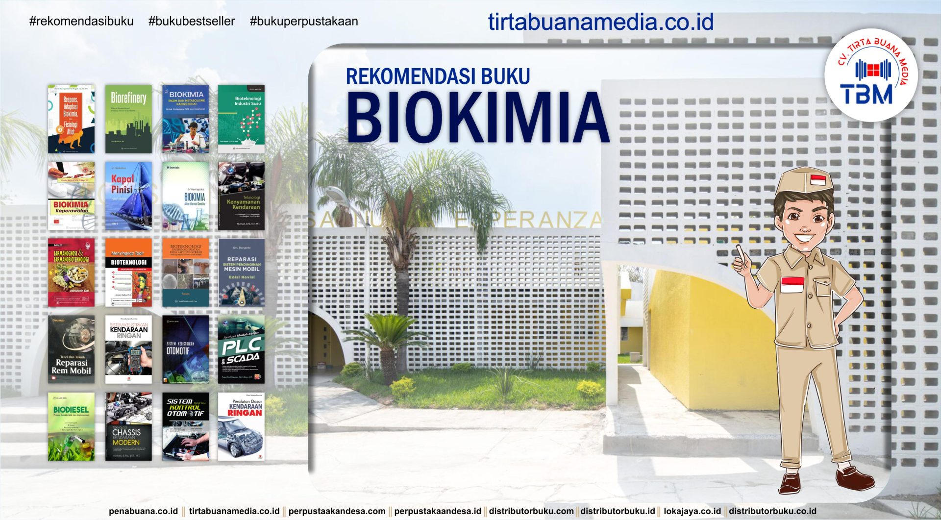 Kumpulan Buku-buku Biokimia Terbaik Untuk Mahasiswa dan Umum