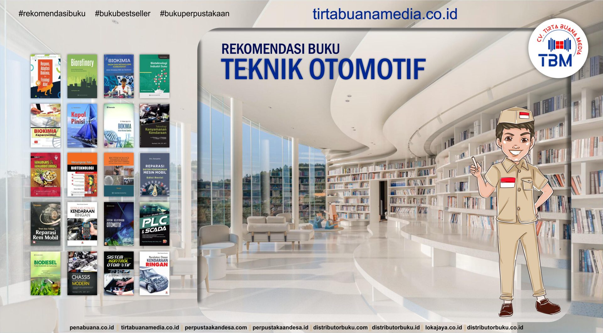 Rekomendasi Buku-buku Teknik Otomotif Terbaik