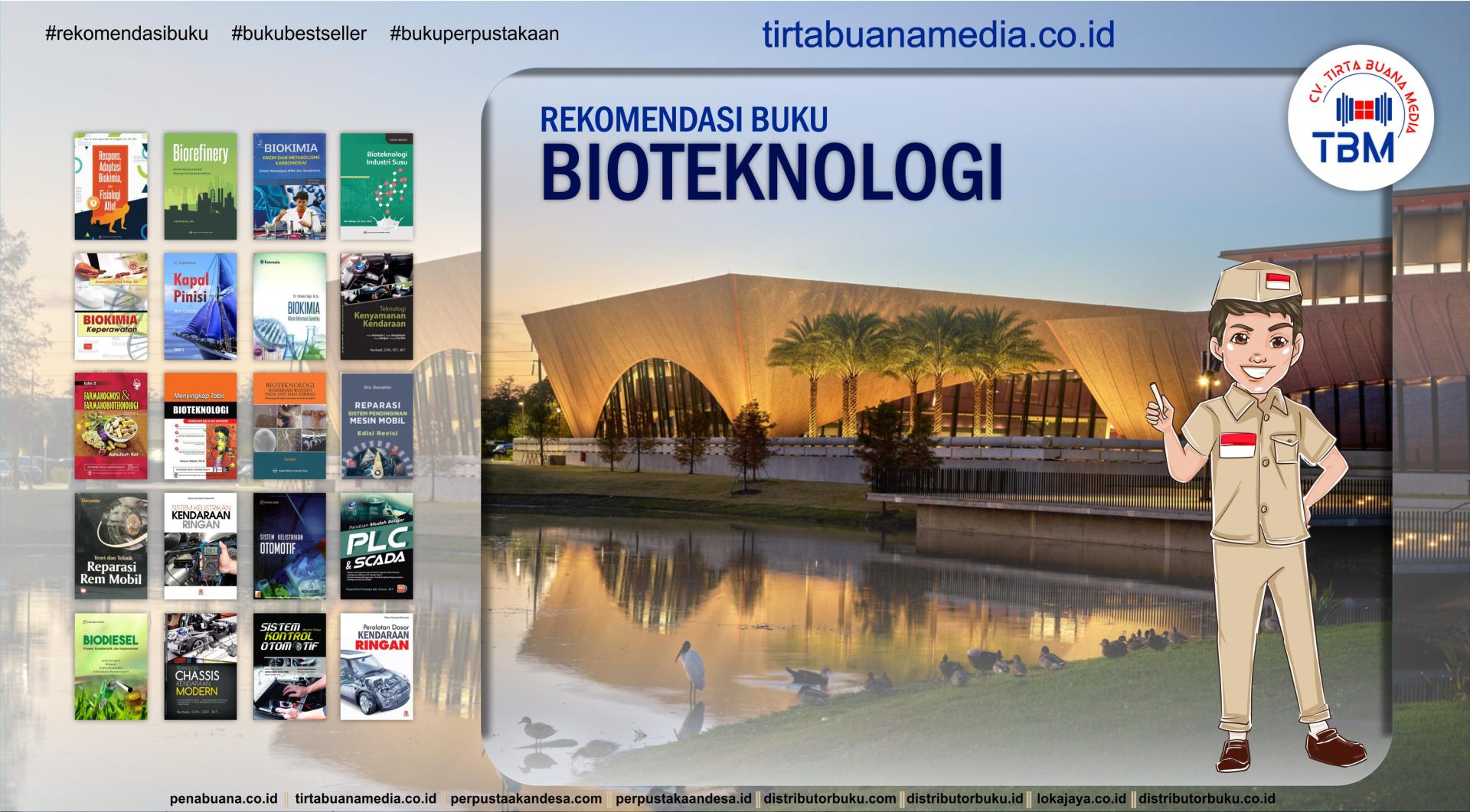 Rekomendasi Buku-buku Tentang Bioteknologi Paling Banyak Dicari
