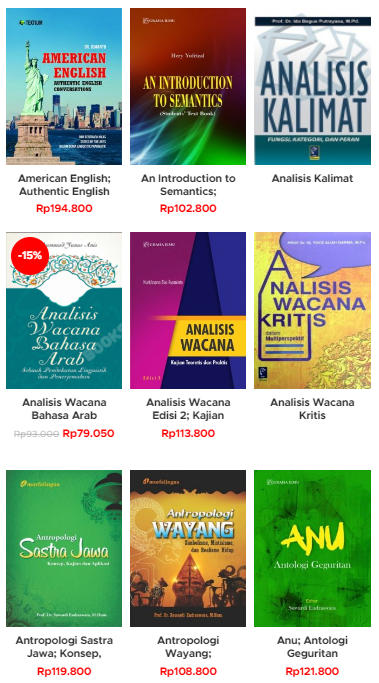 Rekomendasi dan Contoh Buku Bahasa dan Sastra