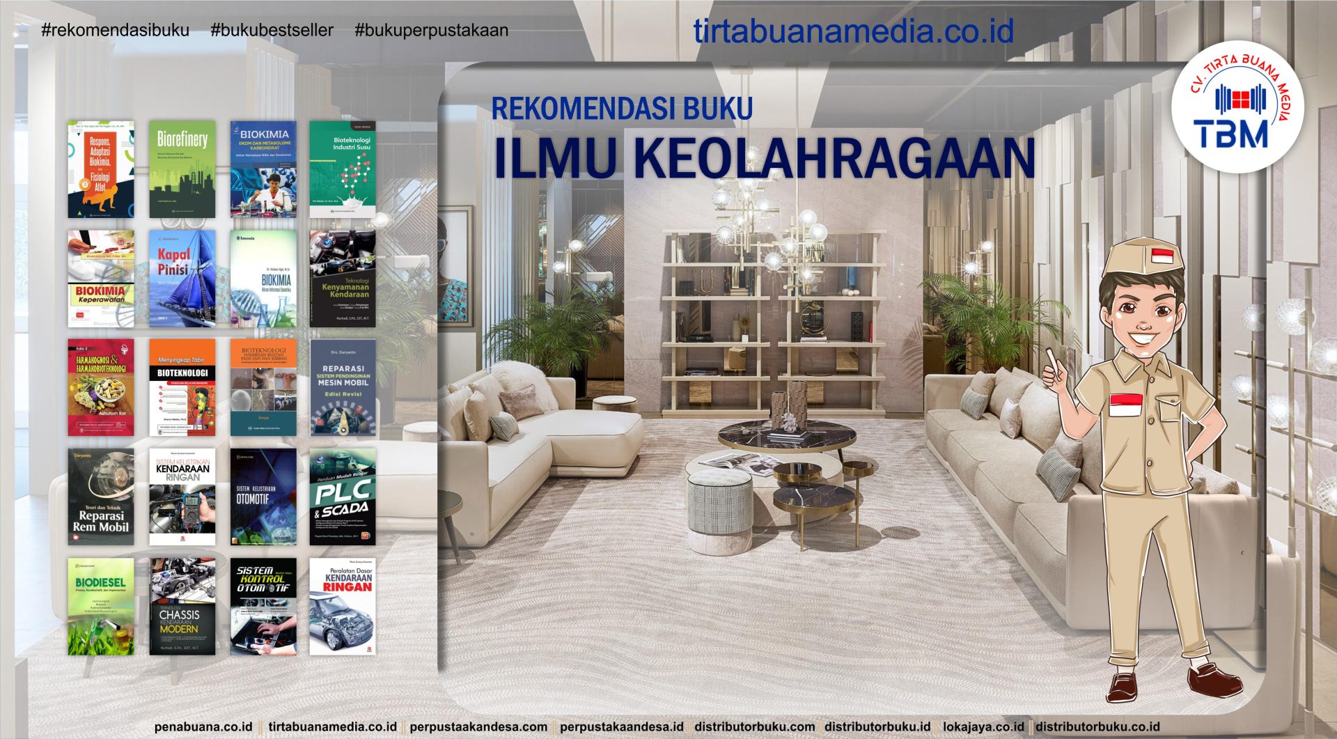 Daftar Buku-buku Ilmu Keolahragaan Lengkap