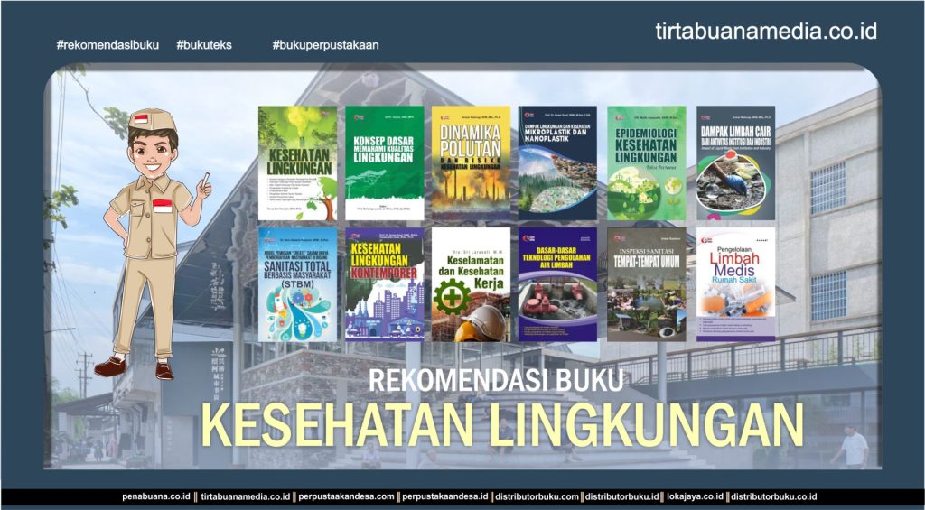 Daftar Buku Untuk Jurusan Kesehatan Lingkungan - CV Tirta Buana Media