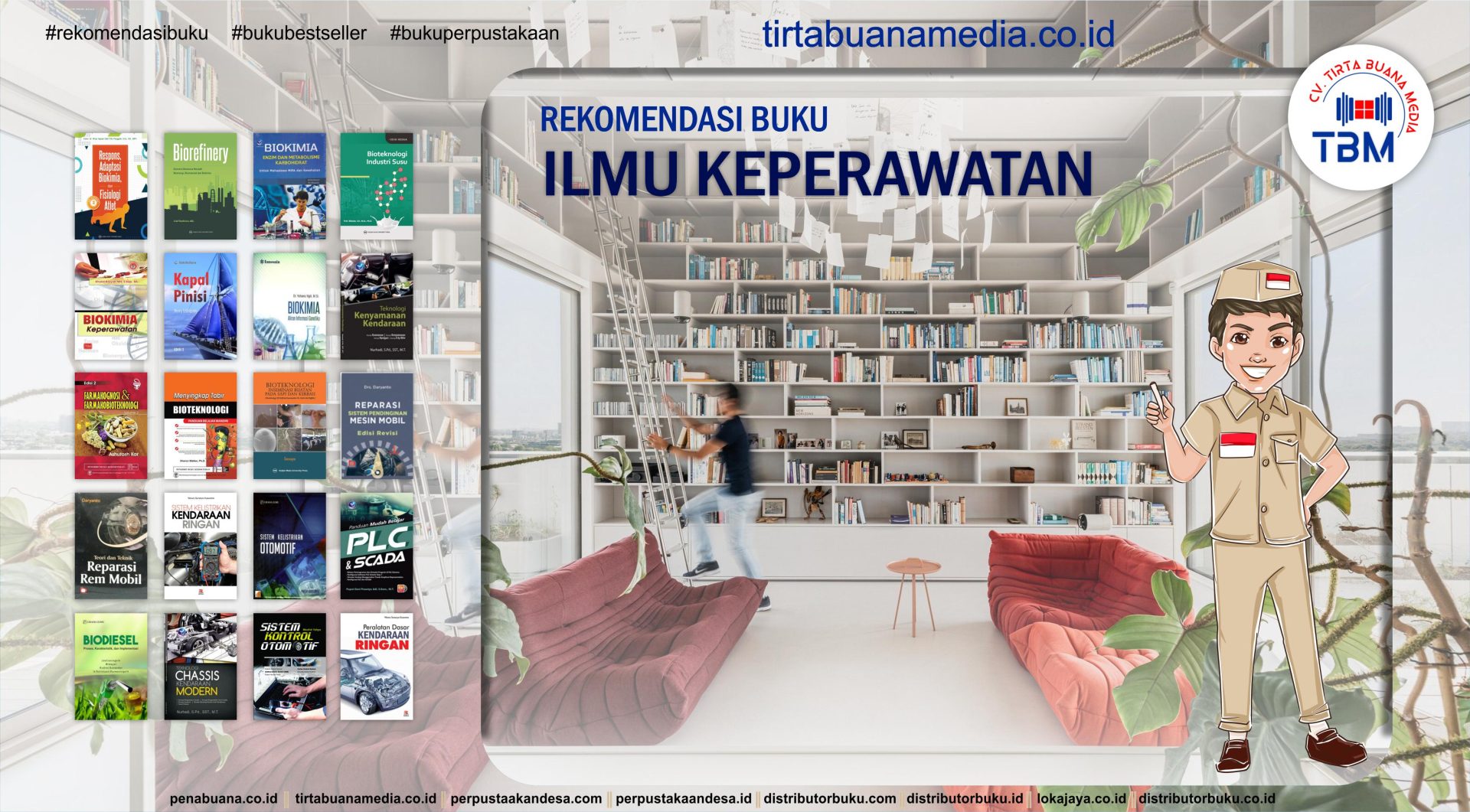 Daftar Lengkap Buku-buku Ilmu Keperawatan