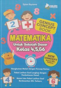 Genius Concept Book: Matematika Sekolah Dasar Kelas 4,5,& 6