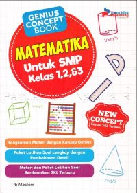 Genius Concept Book: Matematika untuk SMP Kelas 1, 2, & 3