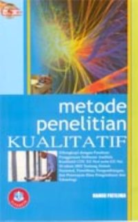Metode Penelitian Kualitatif + CD