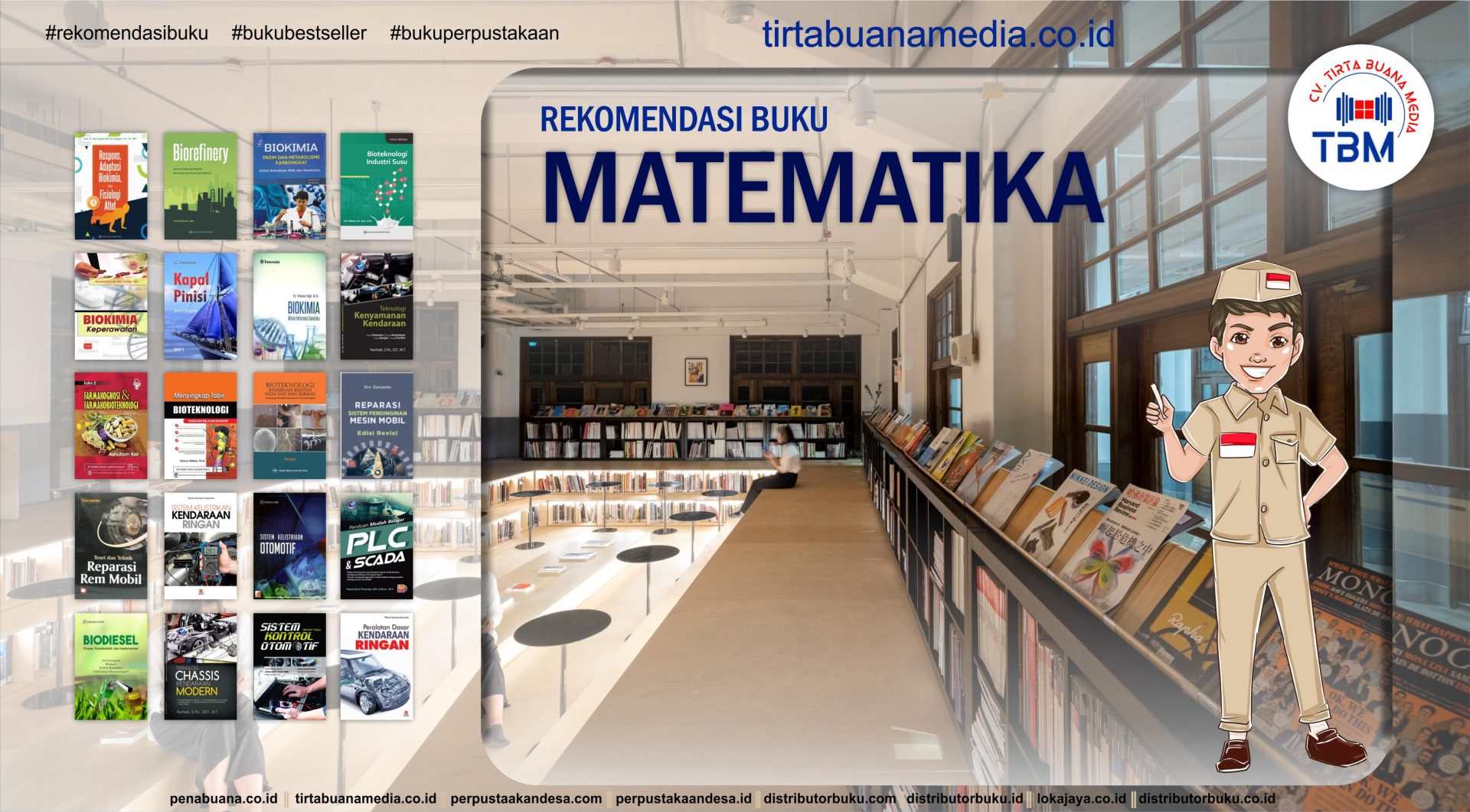 Rekomendasi Buku-buku Matematika untuk Perguruan Tinggi