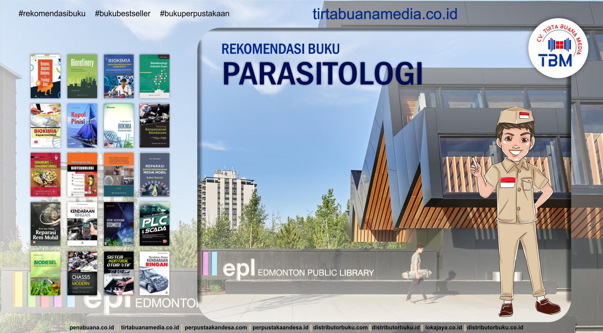 Rekomendasi Buku-buku Parasitologi Terbaik