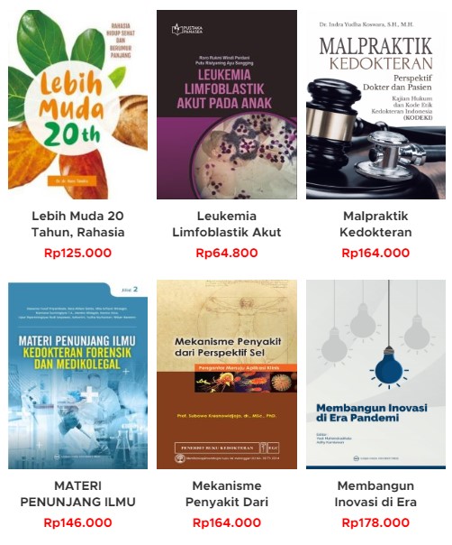 Daftar Buku Kedokteran dan Kesehatan Lainnya (10)