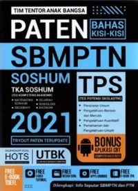 Paten Bahas Kisi-Kisi SBMPTN Soshum 2021
