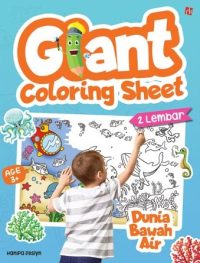 Giant Coloring Sheet : Dunia Bawah Air