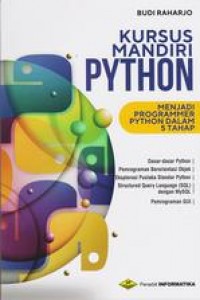 Kursus Mandiri Python (Menjadi Programmer Phyton Dalam 5 Tahap)