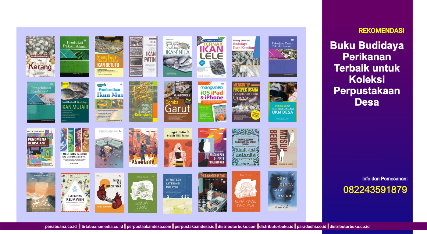 Rekomendasi Buku Budidaya Perikanan Terbaik untuk Koleksi Perpustakaan Desa