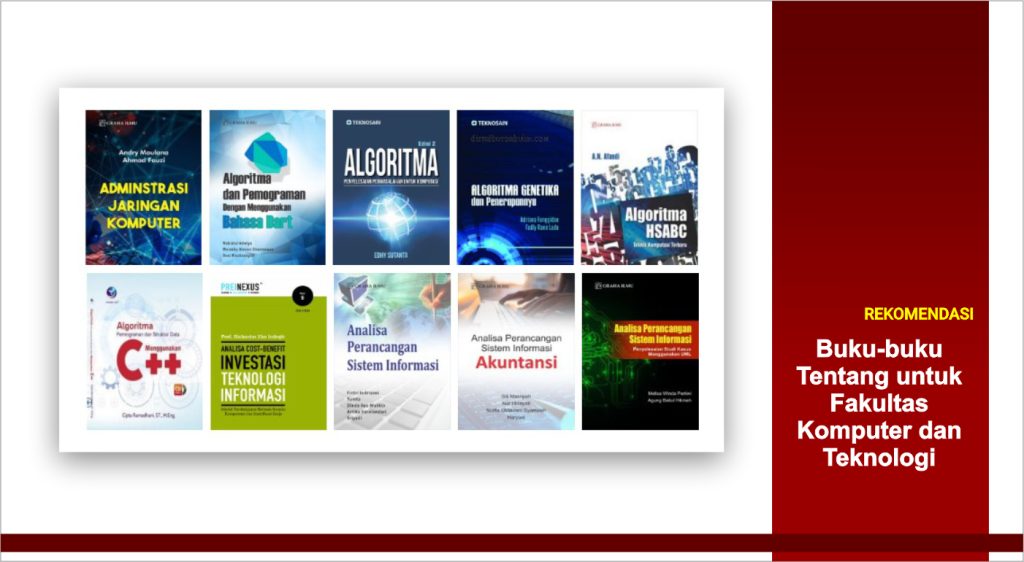 Rekomendasi Buku-buku untuk Fakultas Komputer dan Teknologi