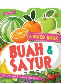 STICKER BOOK BUAH & SAYUR