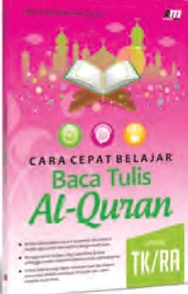 Cara Cepat Belajar Baca Tulis Al-Quran Untuk TK-RA - CV Tirta Buana Media