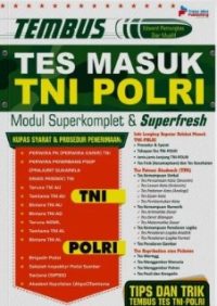 Tembus Tes Masuk TNI POLRI Modul Superkomplet & Superfresh