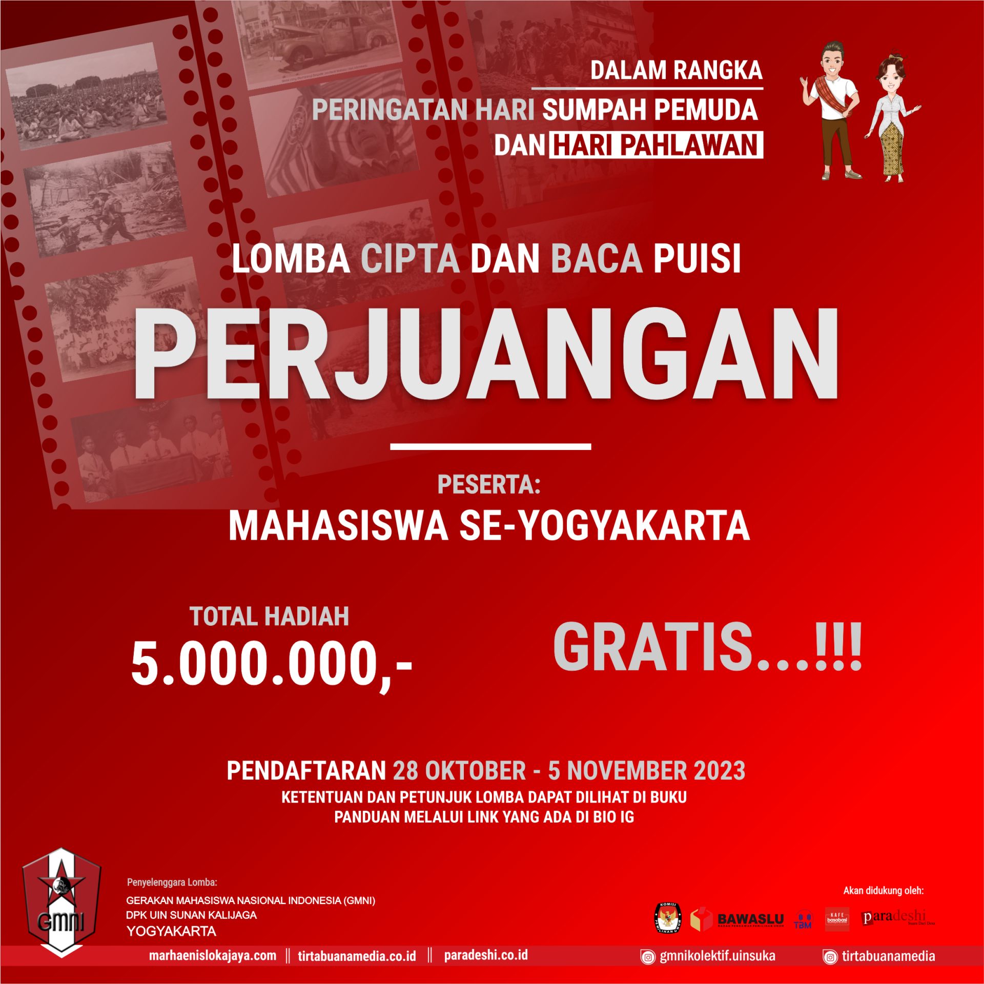 Pengumuman Lomba Esai Nasional Dan Lomba Cipta Dan Baca Puisi ...