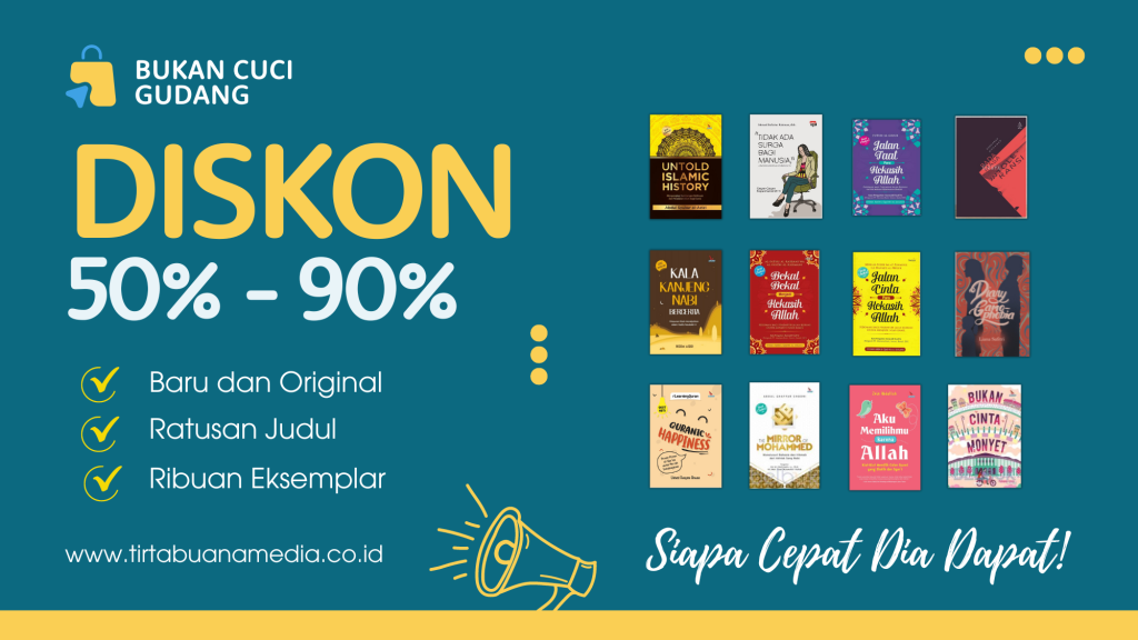 Buku Diskon 50%-90% baru dan original distributor buku