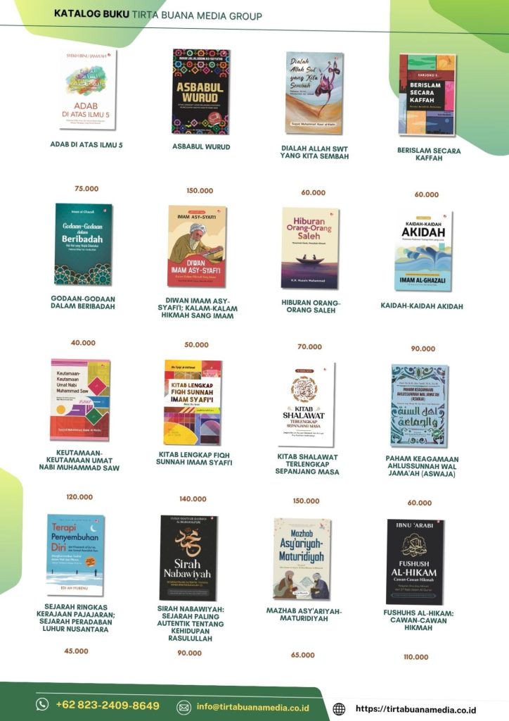 Katalog Buku Agama Islam Tirta Buana Media 2025 (2)