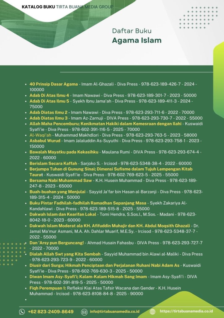 Katalog Buku Agama Islam Tirta Buana Media 2025 (3)
