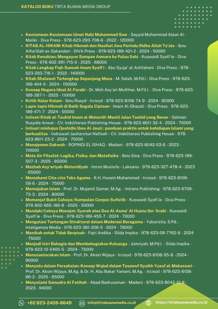 Katalog Buku Agama Islam Tirta Buana Media 2025 (5)