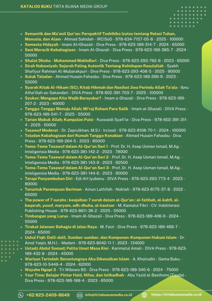 Katalog Buku Agama Islam Tirta Buana Media 2025 (7)