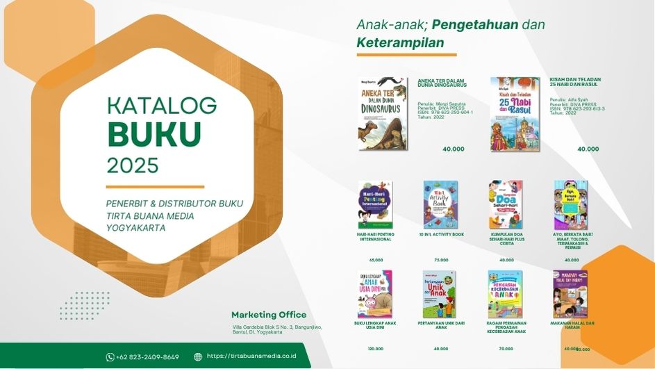 Katalog Buku Anak-anak; Pengetahuan dan Keterampilan Tirta Buana Media 2025