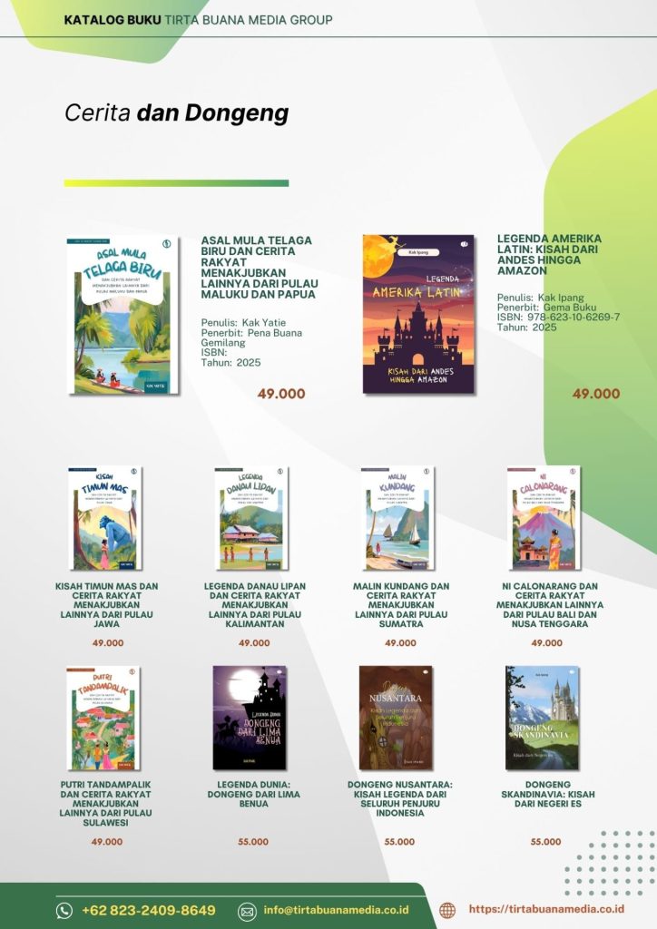 Katalog Buku Cerita dan Dongeng Tirta Buana Media 2025 1