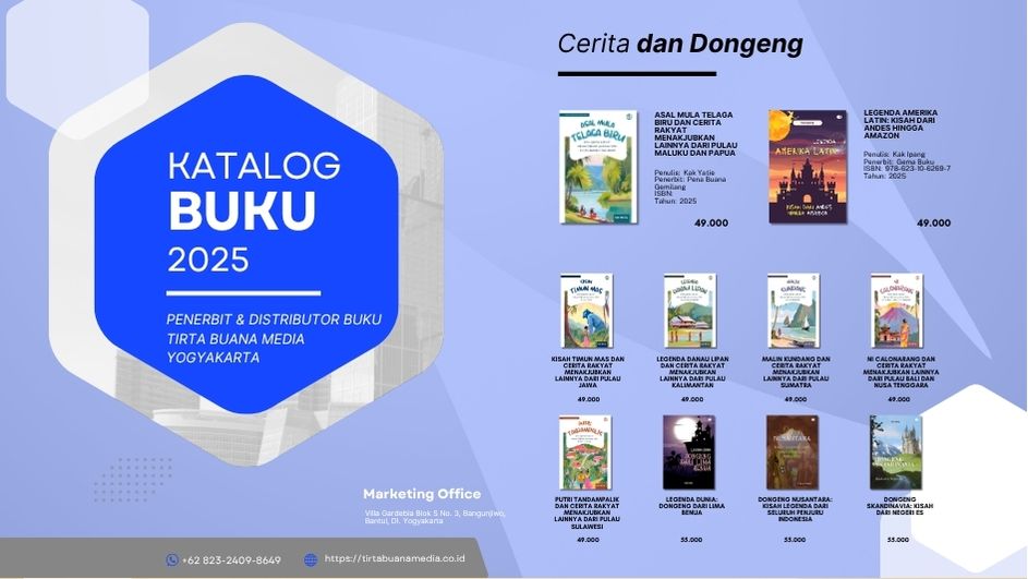Katalog Buku Cerita dan Dongeng Tirta Buana Media 2025