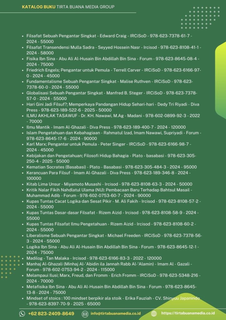 Katalog Buku Filsafat Tirta Buana Media 2025 (3)