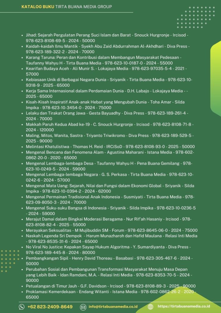 Katalog Buku Ilmu Pengetahuan Sosial dan Budaya Tirta Buana Media 2025 (4)