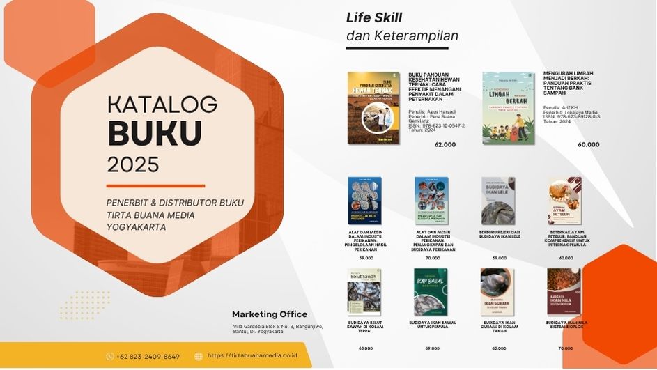 Katalog Buku Life Skill dan Keterampilan Tirta Buana Media 2025