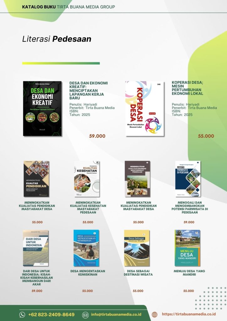 Katalog Buku Literasi Pedesaan Tirta Buana Media 2025 (1)