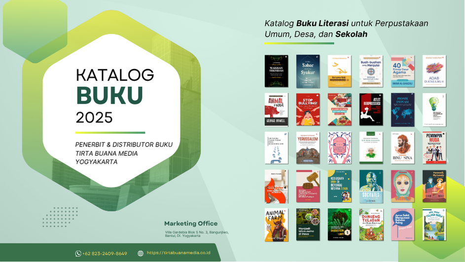 Katalog Buku Literasi untuk Perpustakaan Umum, Desa, dan Sekolah Tahun 2025