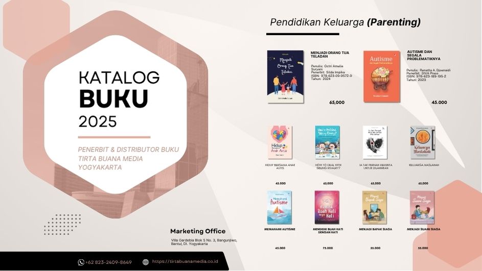 Katalog Buku Pendidikan Keluarga (Parenting) Tirta Buana Media 2025