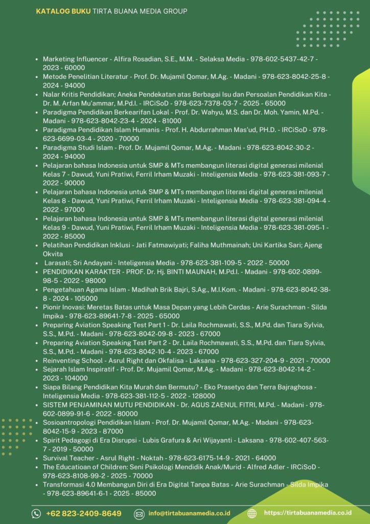 Katalog Buku Pendidikan (Panduan Pendidik) Tirta Buana Media 2025 (3)