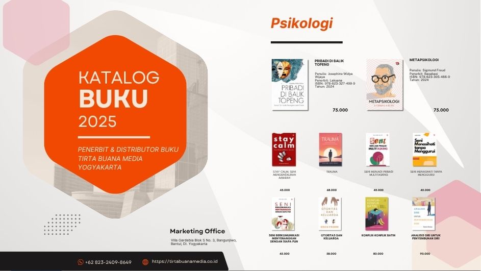 Katalog Buku Psikologi Tirta Buana Media 2025