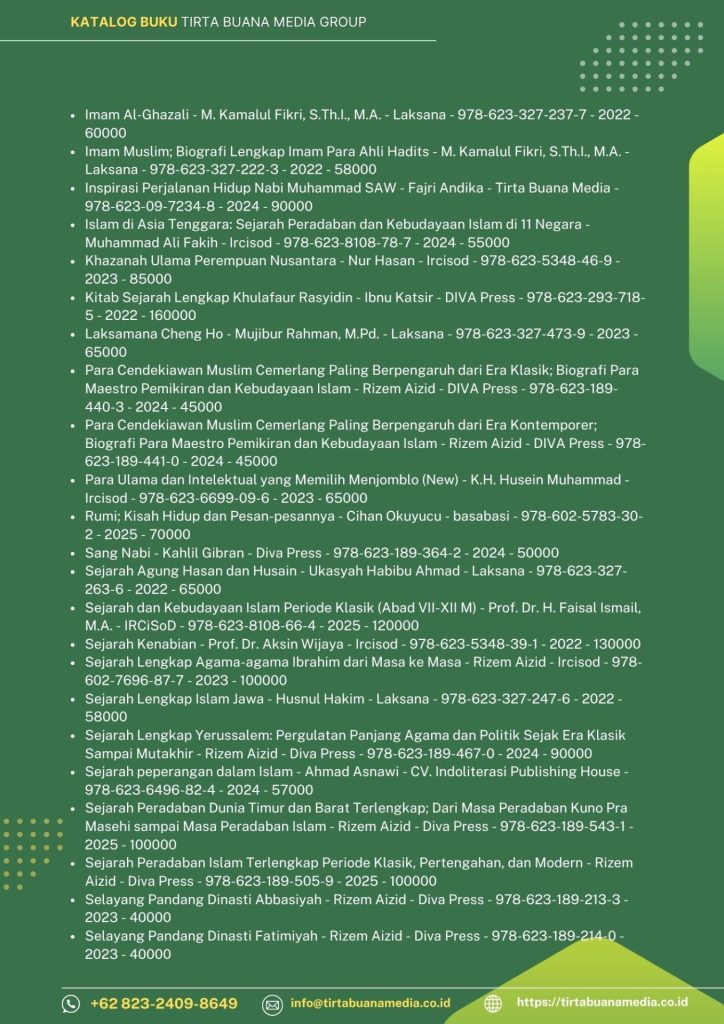 Katalog Buku Sejarah dan Biografi Islam Tirta Buana Media 2025 (5)