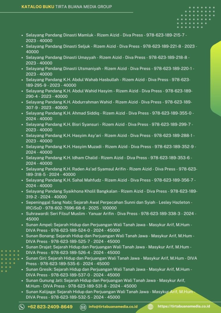 Katalog Buku Sejarah dan Biografi Islam Tirta Buana Media 2025 (6)