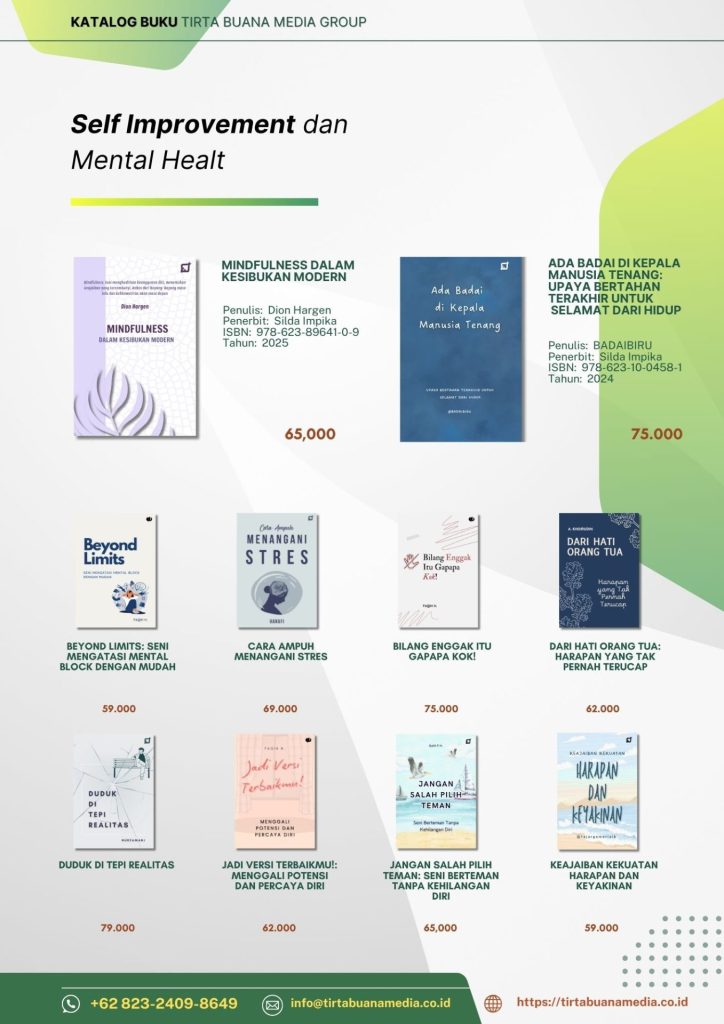 Katalog Buku Self Improvement dan Mental Healt Tirta Buana Media 2025 (1)