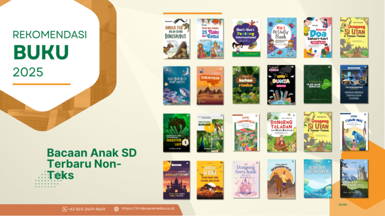 Rekomendasi Buku Bacaan Anak SD Terbaru Non-Teks