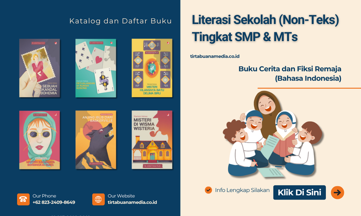 Buku Cerita dan Fiksi Remaja (Bahasa Indonesia)