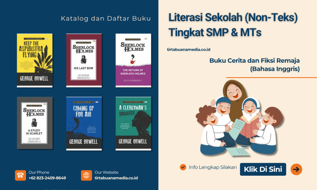 Buku Cerita dan Fiksi Remaja (Bahasa Inggris)