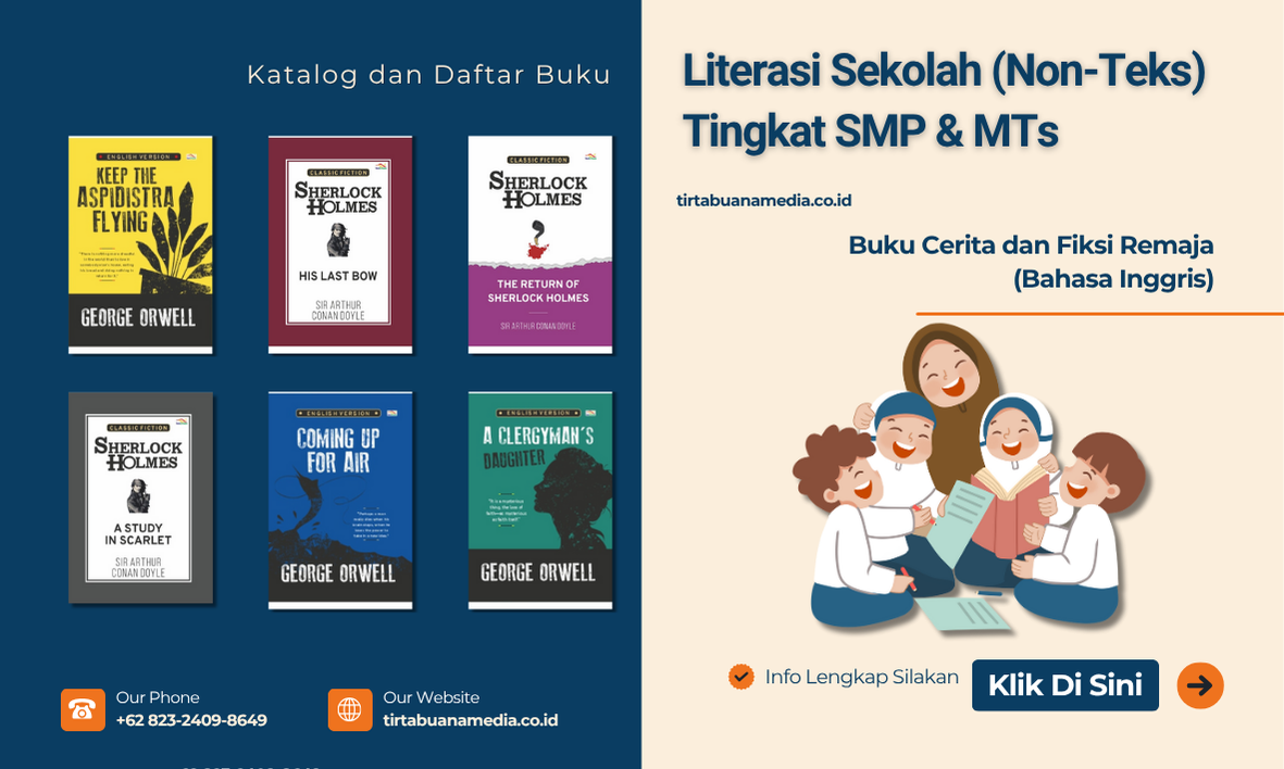 Buku Cerita dan Fiksi Remaja (Bahasa Inggris)