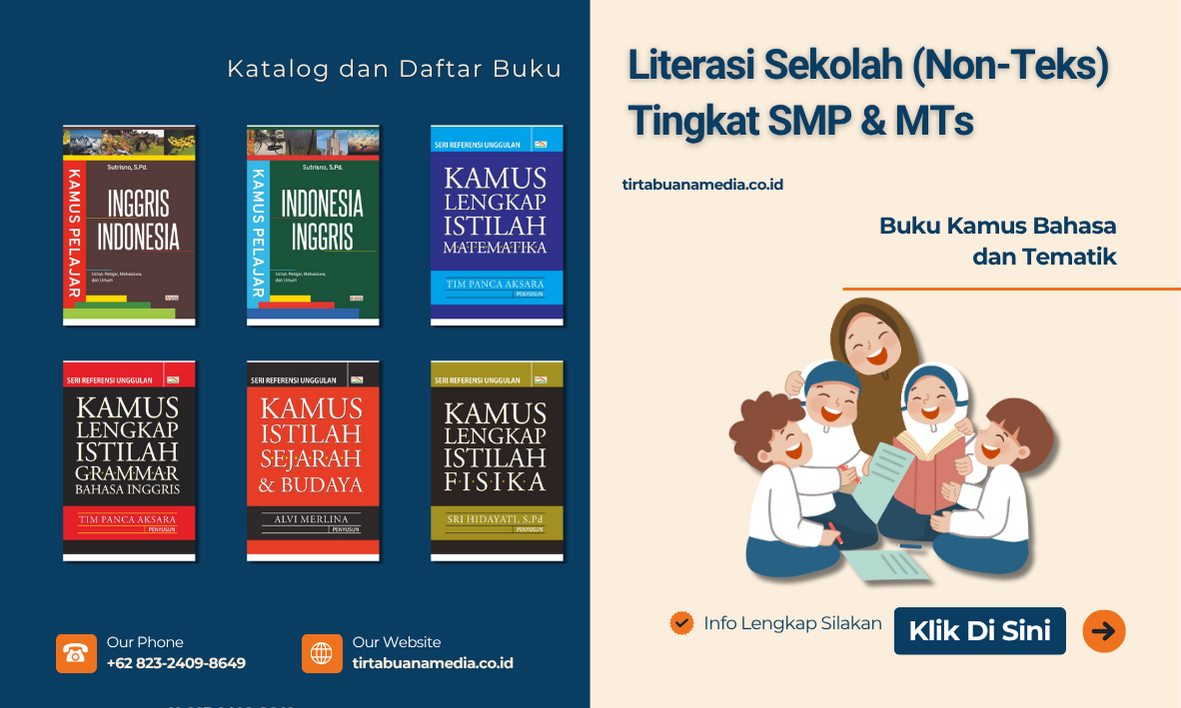 Buku Kamus Bahasa dan Tematik