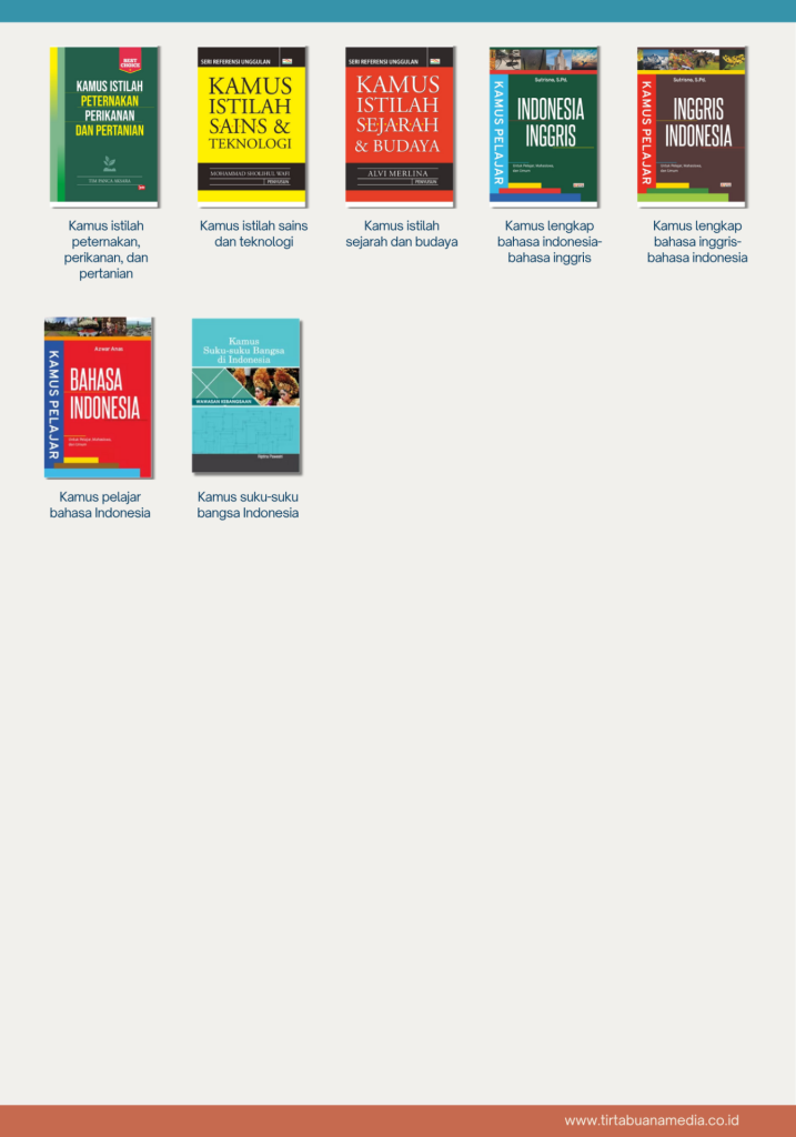 Buku Kamus Bahasa dan Tematik 2